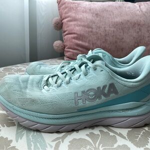 HOKA Women's Light Blue Running Shoes Profly 9.5B